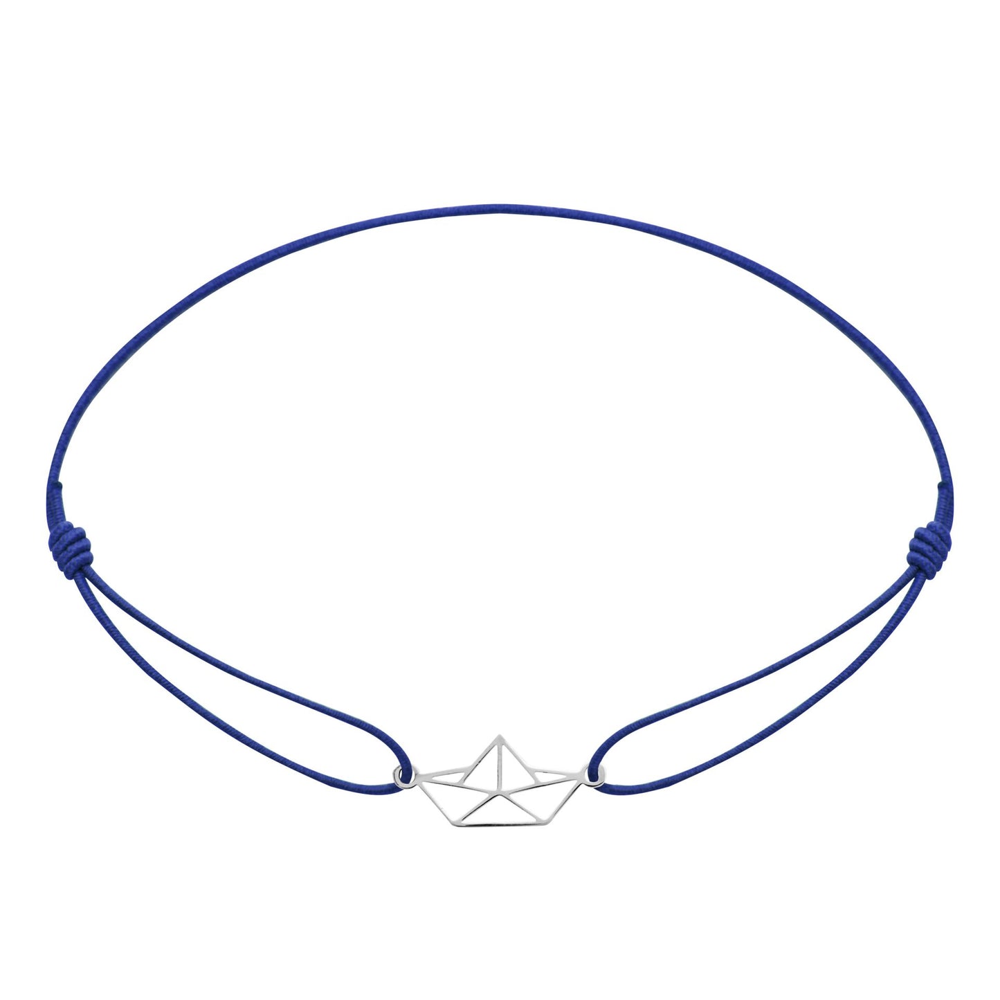 Bransoletka HCA Crystals by Little Stars ze stali nierdzewnej w kształcie łodzi