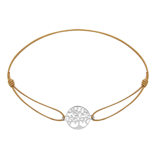 Bransoletka HCA Crystals by HCA Little Stars ze stali nierdzewnej Drzewo Życia