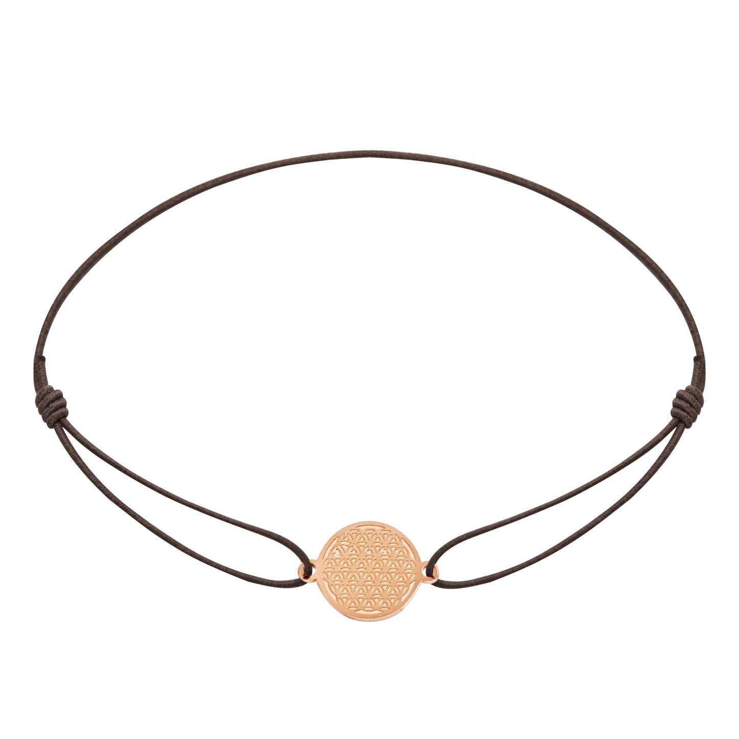 Bransoletka HCA Crystals Little Stars w kolorze różowego złota z kwiatem życia