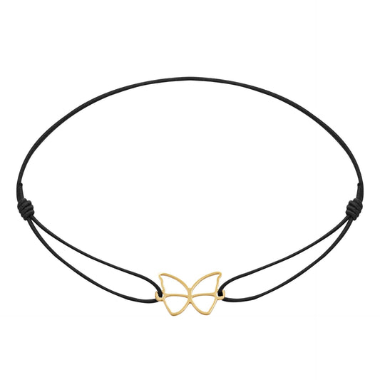 Bransoletka HCA Crystals by HCA Little Stars Pozłacany Motyl