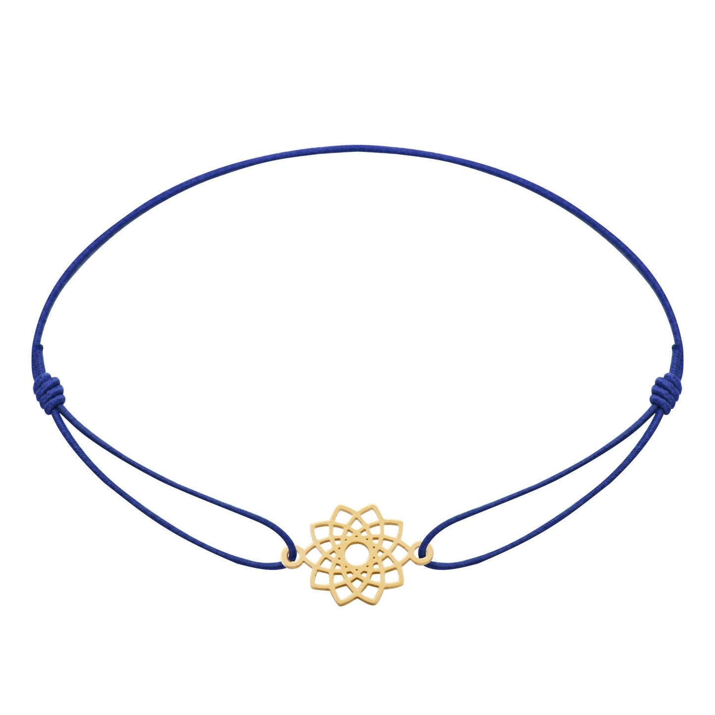 Bransoletka HCA z kryształkami Little Stars z pozłacanym kwiatkiem