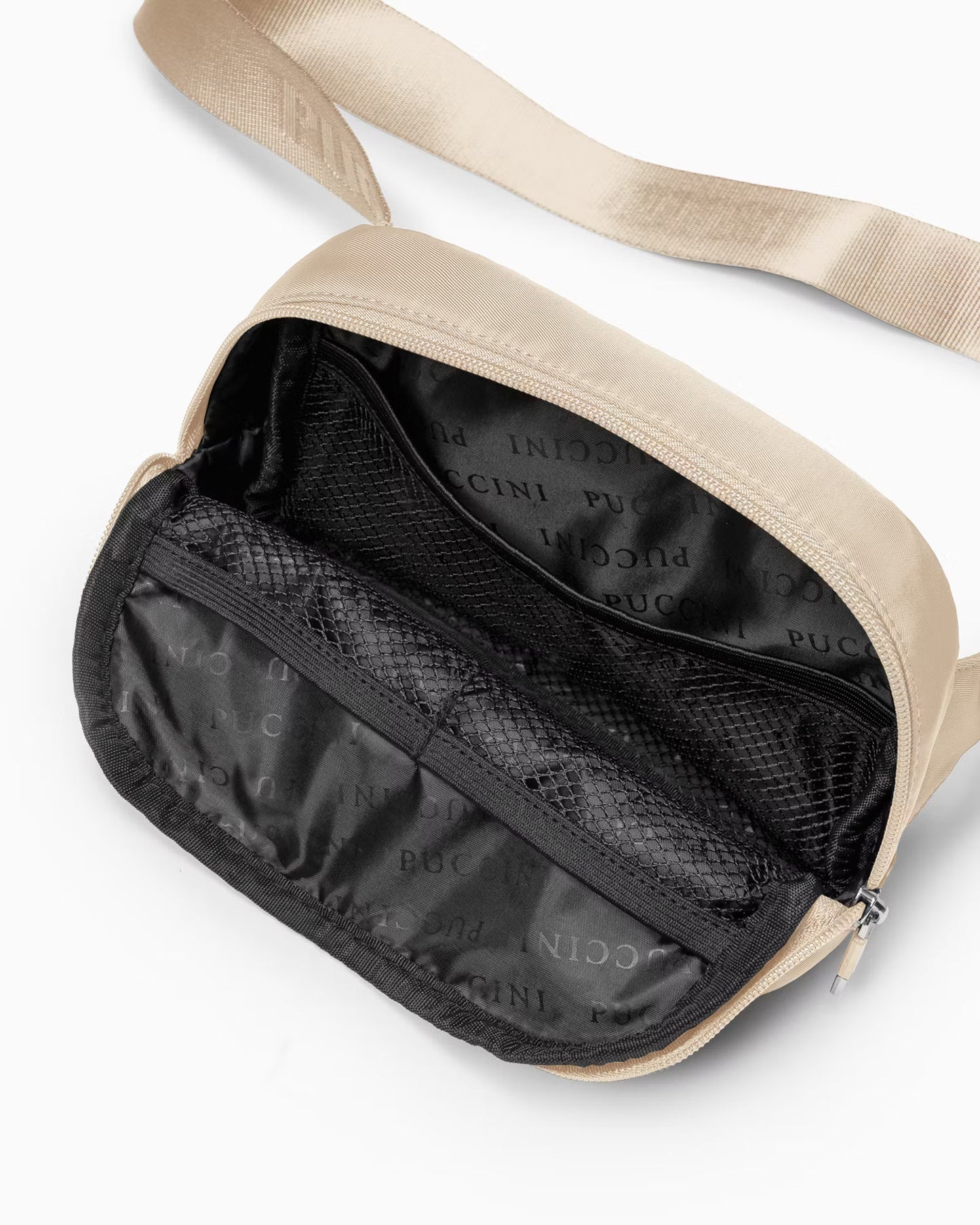 Puccini Beige, torebka nerka/torba na ramię