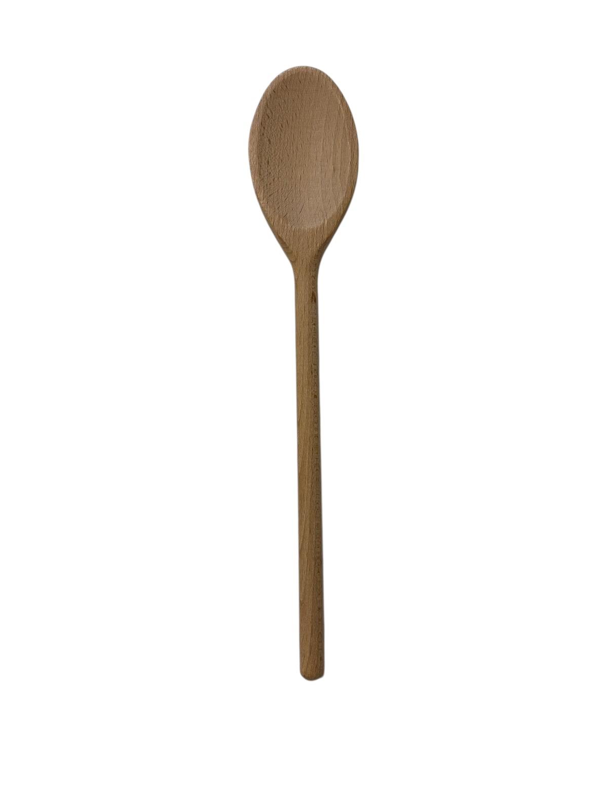Wooden spoon - ladle - cooking spoon - set of 3 - 30 cm - beech wood