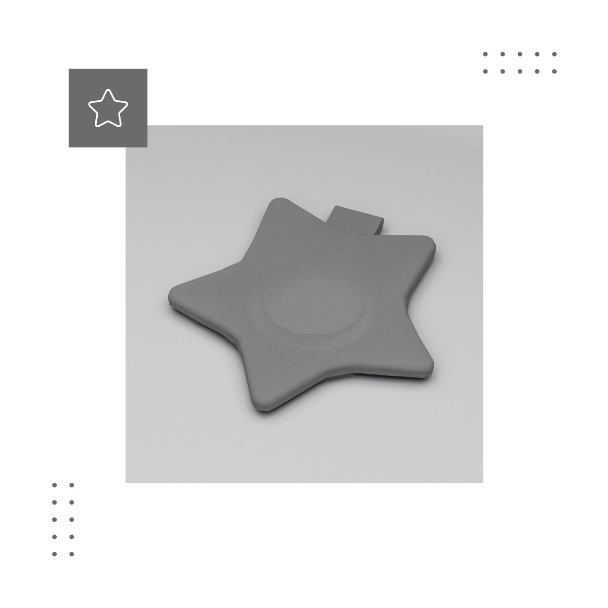 Tulano - Bathe 25 - opvouwbare badkuip - grijs