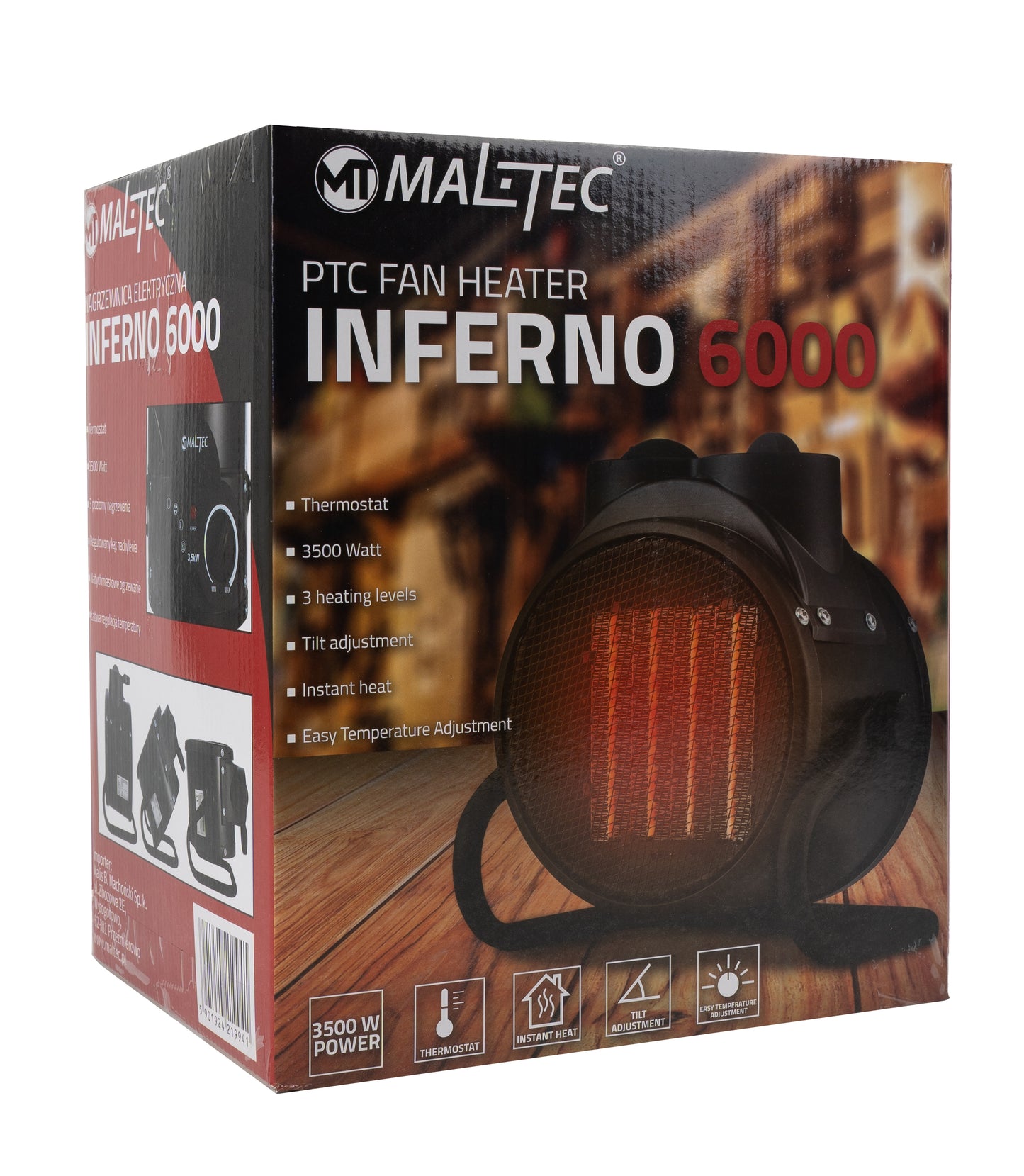 MalTec-INFERNO6000-3.5kW-Elektrische werkplaatskachel