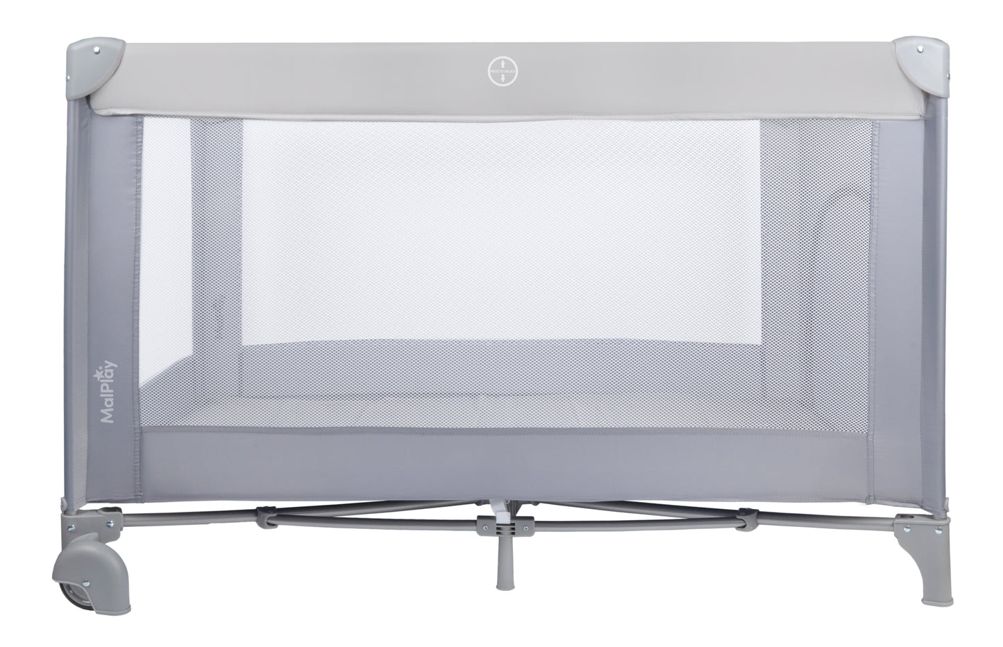 MalPlay-Luno-Reisbedje & Box 2-in-1 – Wieltjes – Inclusief Draagtas