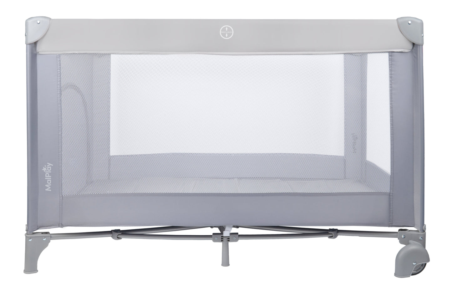 MalPlay-Luno-Reisbedje & Box 2-in-1 – Wieltjes – Inclusief Draagtas