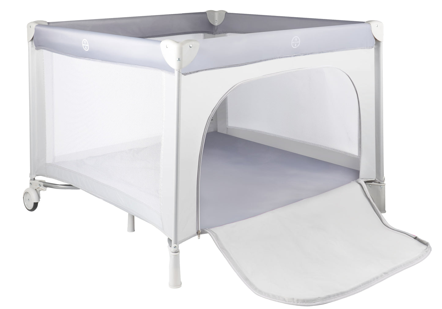 MalPlay-ZONI-Reisbedje & Box 2-in-1 – Wieltjes – Inclusief Draagtas