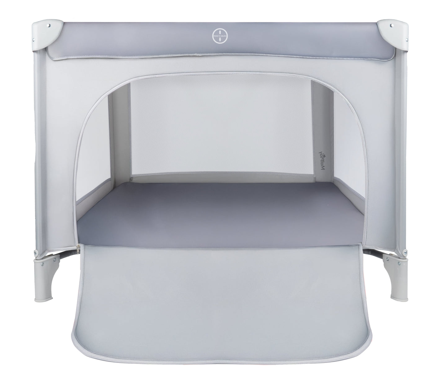 MalPlay-ZONI-Reisbedje & Box 2-in-1 – Wieltjes – Inclusief Draagtas