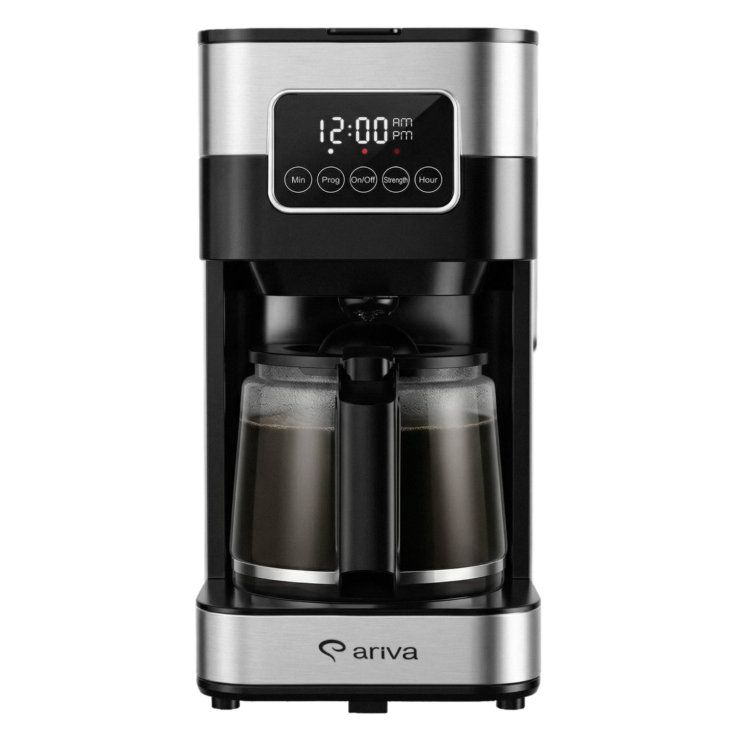 ARIVA-Filter Coffee Machine-Touchscreen-1.5L-12 Cup-Programmable-Keep Warm Function-Anti-drip