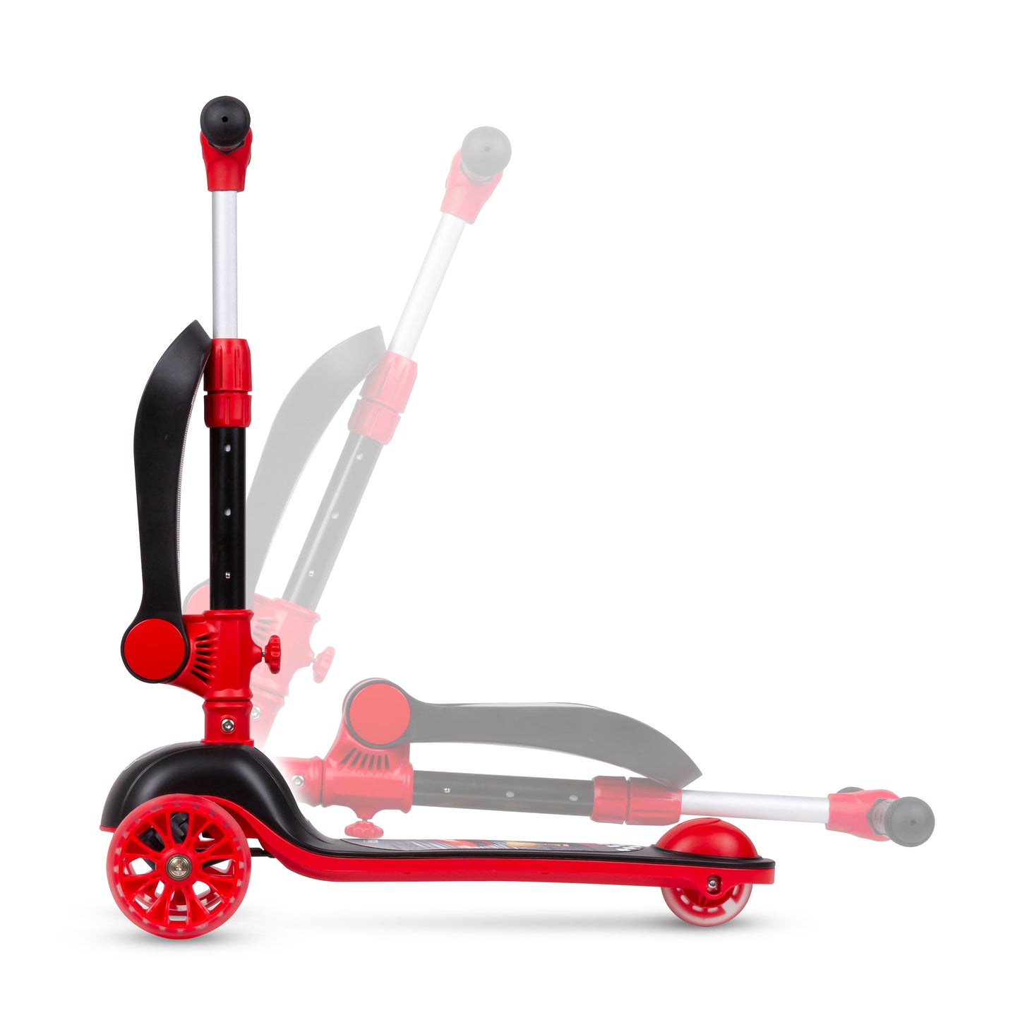 Kidwell-RIMBA-step-Red/black-with saddle