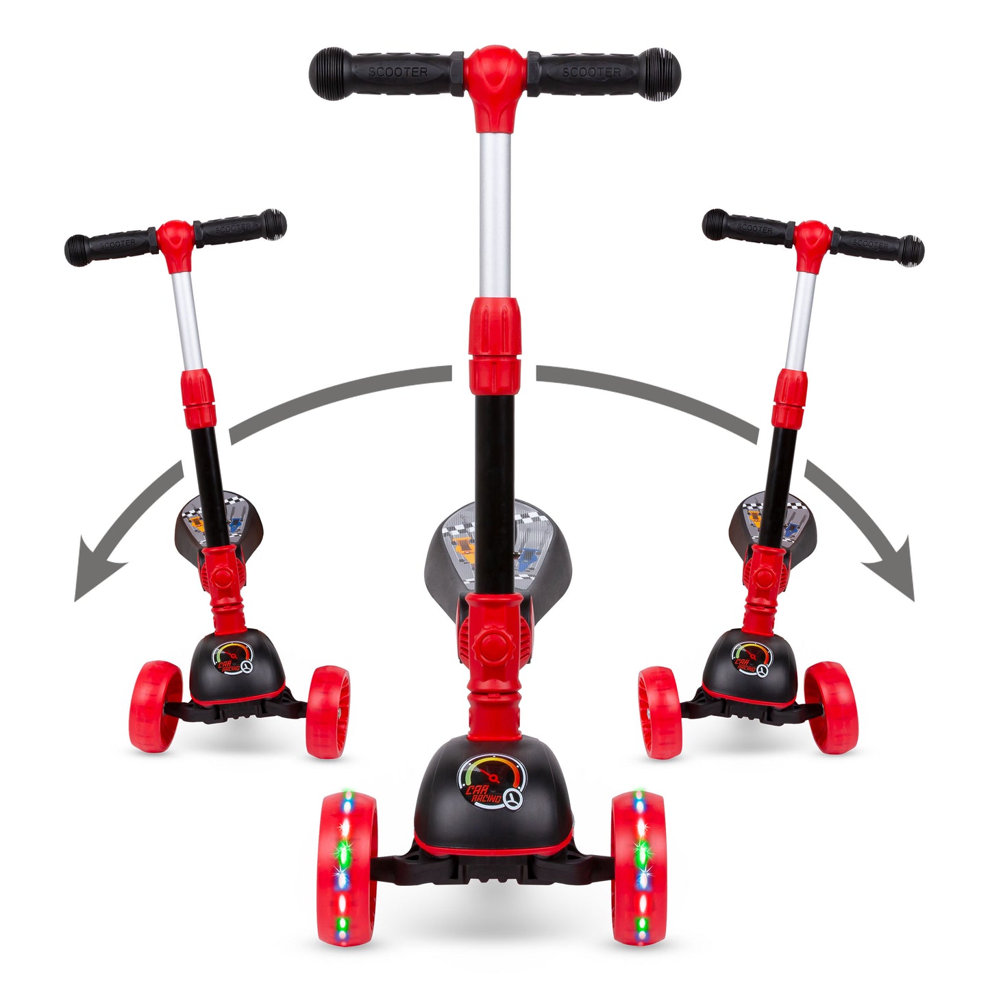 Kidwell-RIMBA-step-Red/black-with saddle
