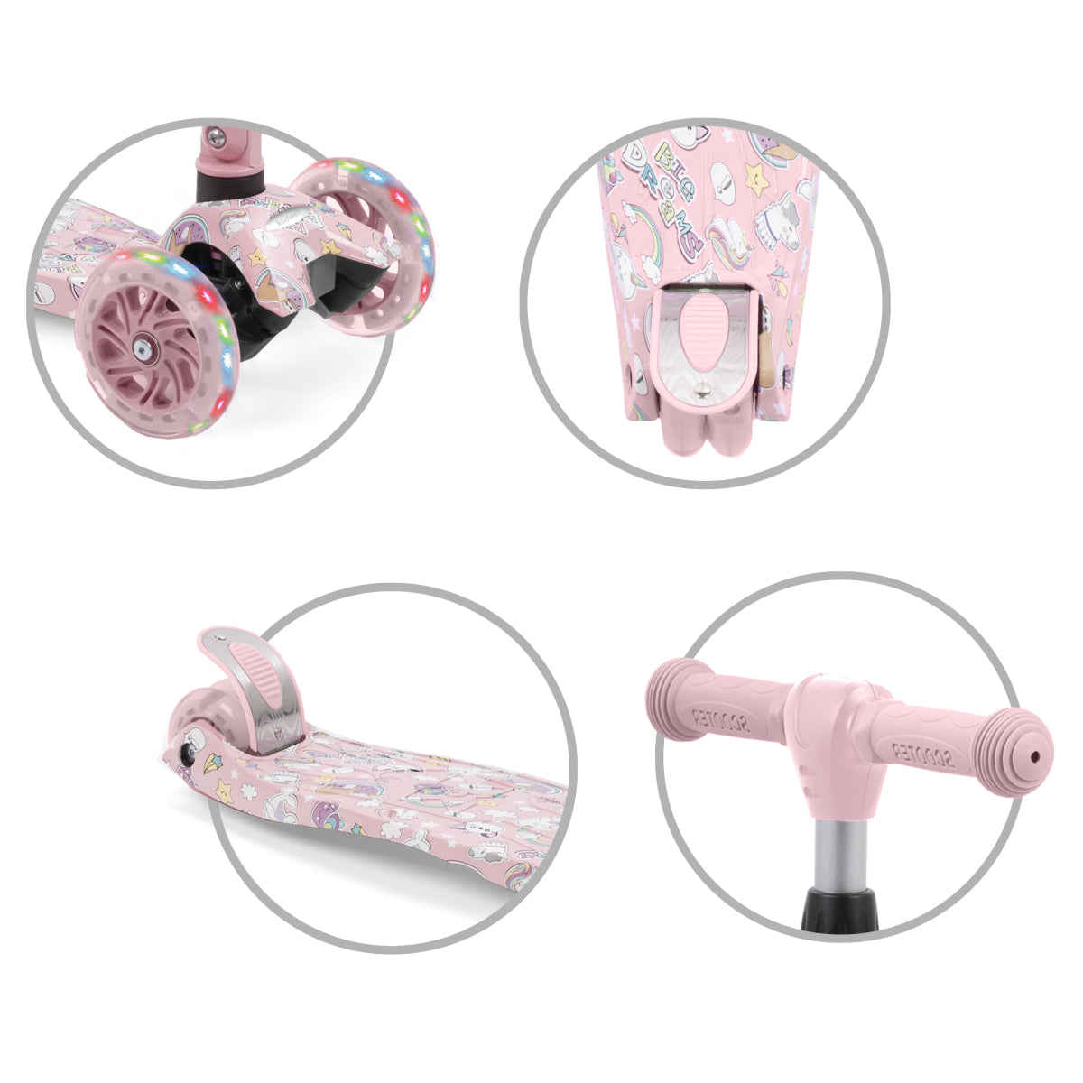 Kidwell-VENTO-FOLDABLE SCOOTER 120 mm-Unicorn