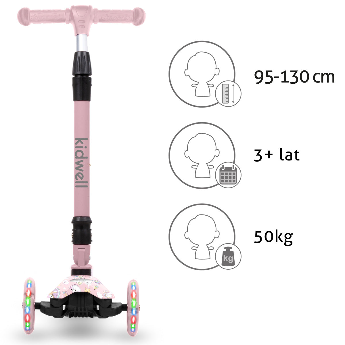 Kidwell-VENTO-FOLDABLE SCOOTER 120 mm-Unicorn