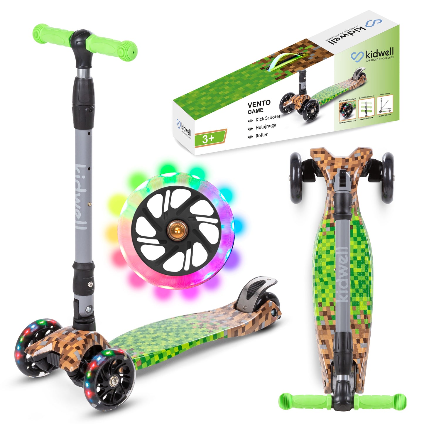 Kidwell-VENTO-FOLDING SCOOTER 120 mm-Game