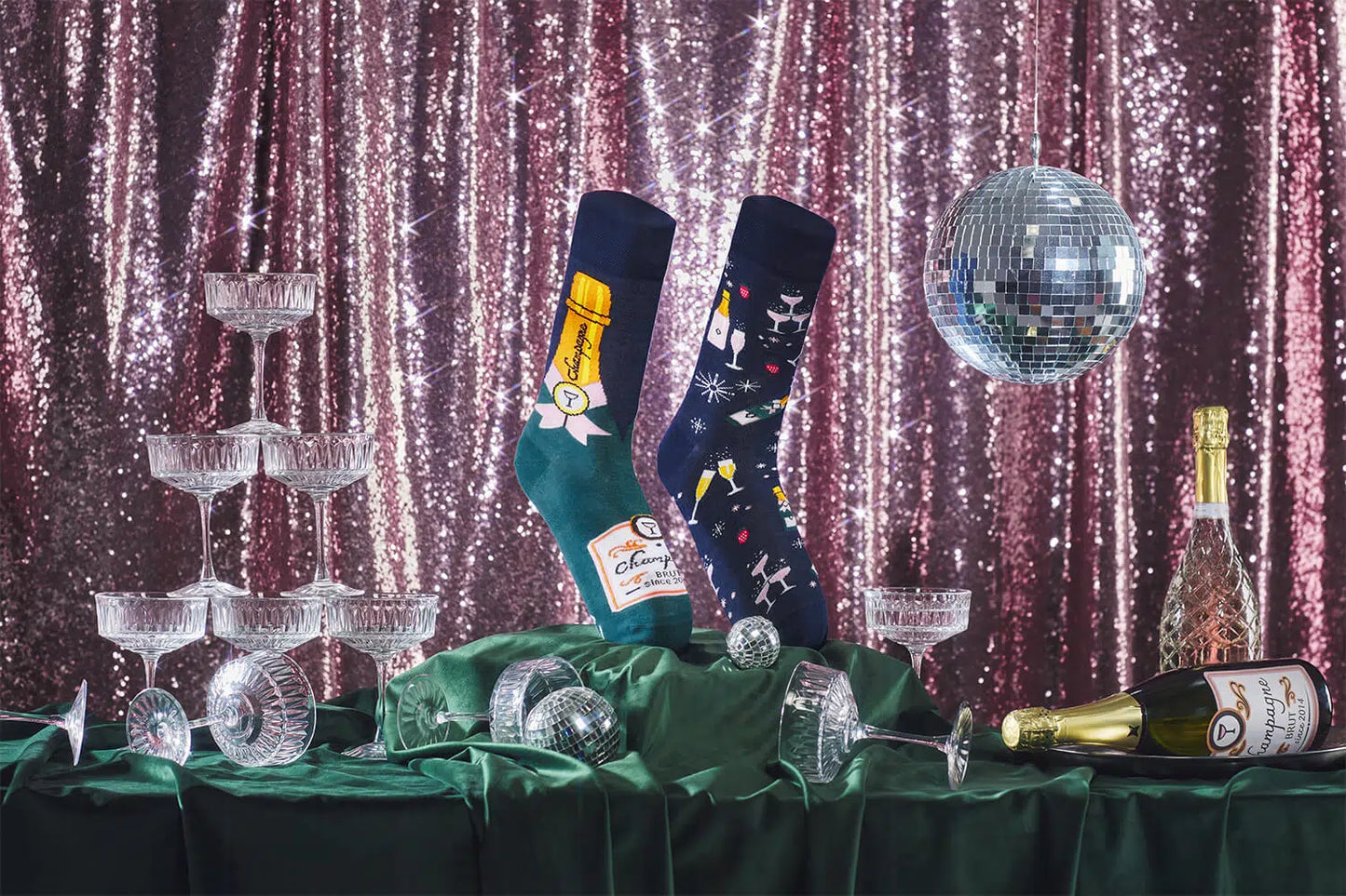 Many Mornings - Sokken - Champagne Shower - 39-42