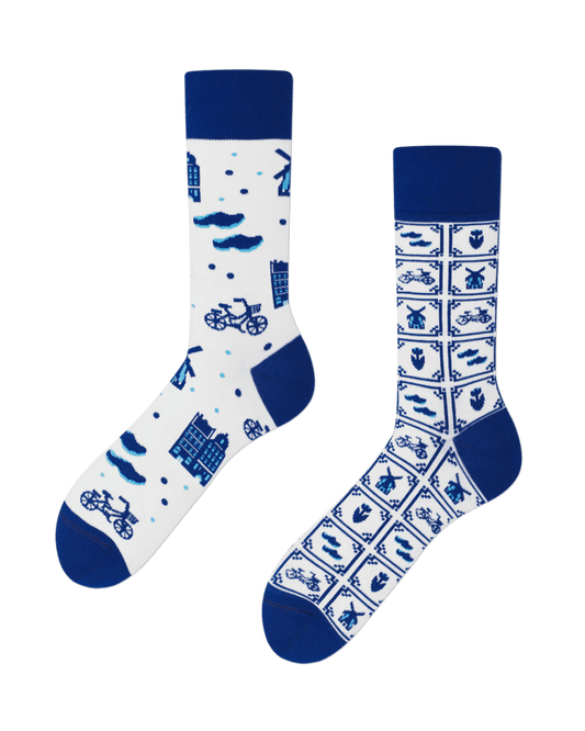 Many Mornings - Sokken - Dutch Blue - 43-46