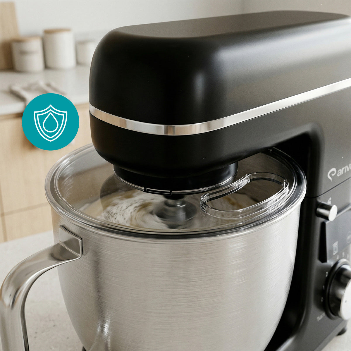 ARIVA-Kitchen machine-1500W-With built-in scale-5 Liter-8 Speeds-Stand mixer-Kitchen mixer