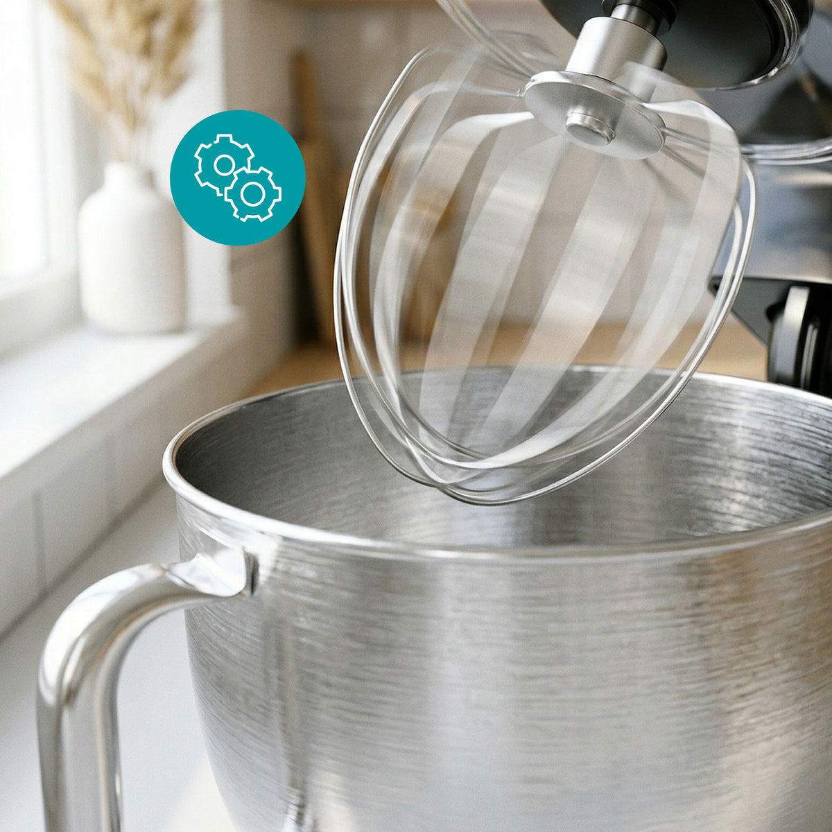 ARIVA-Kitchen machine-1500W-With built-in scale-5 Liter-8 Speeds-Stand mixer-Kitchen mixer