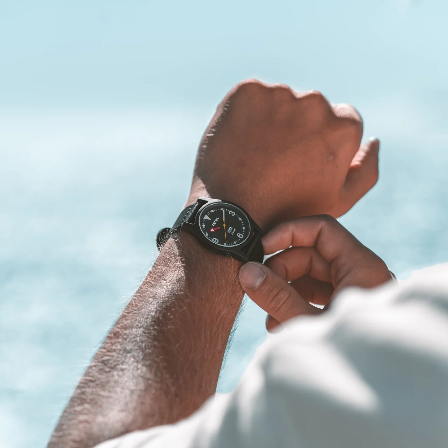 Triwa-Ocean Plastic Octopus Black