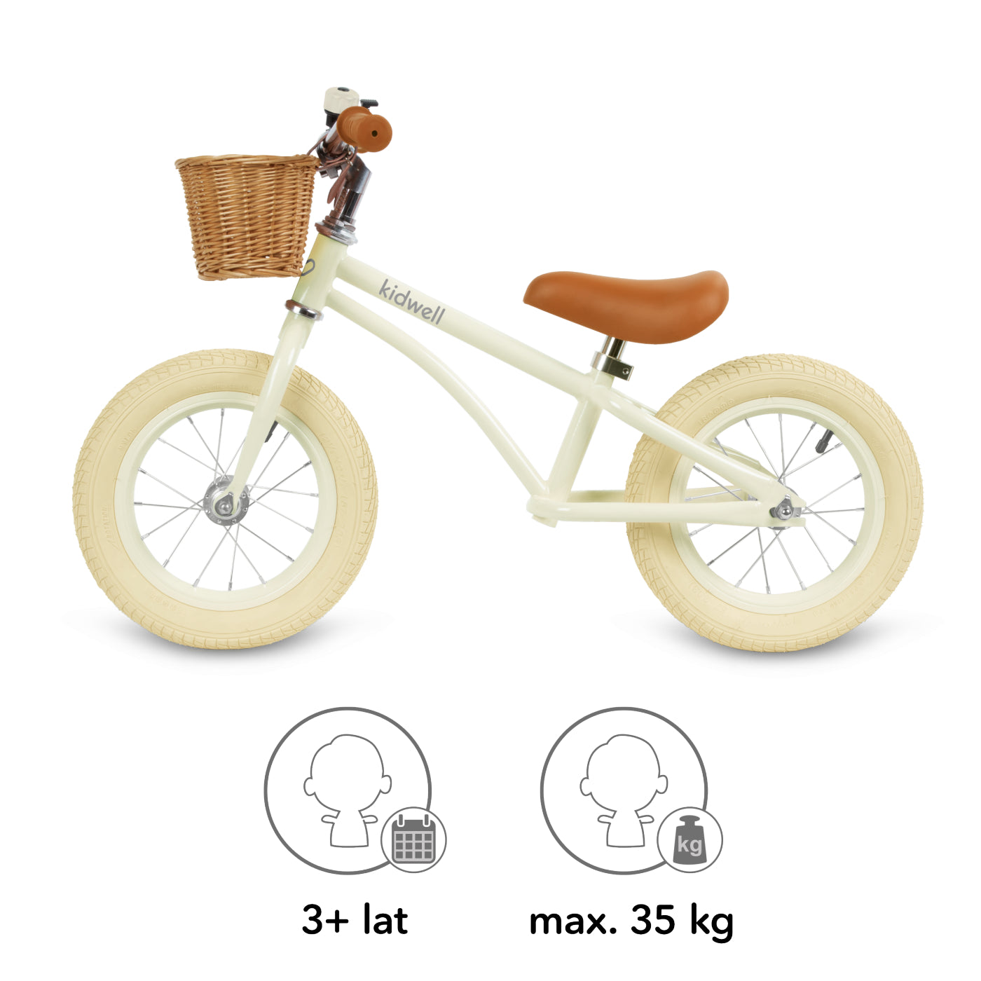 Kidwell Balance Bike Classy Cream