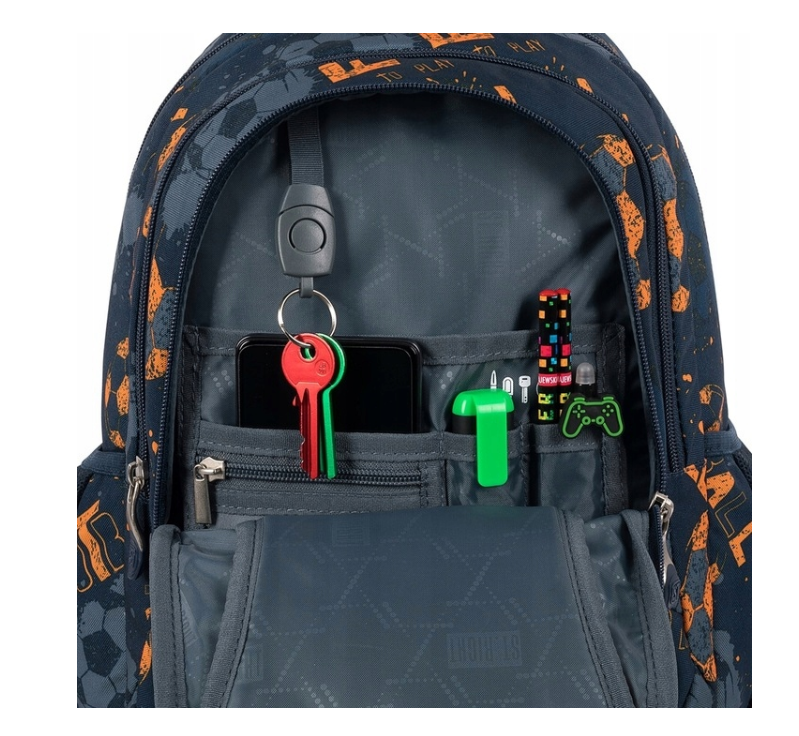 St.Right-rugzak-schooltas-15"-voetbal-39x27x17cm-20 liter-voetballen