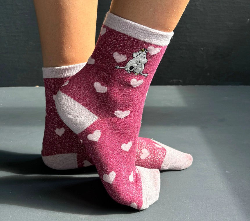 Moomin Love glitter sokken