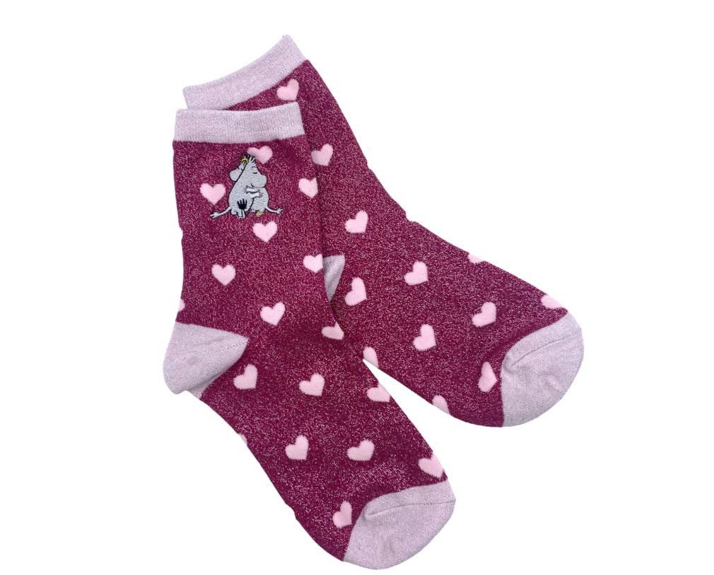 Moomin Love glitter sokken