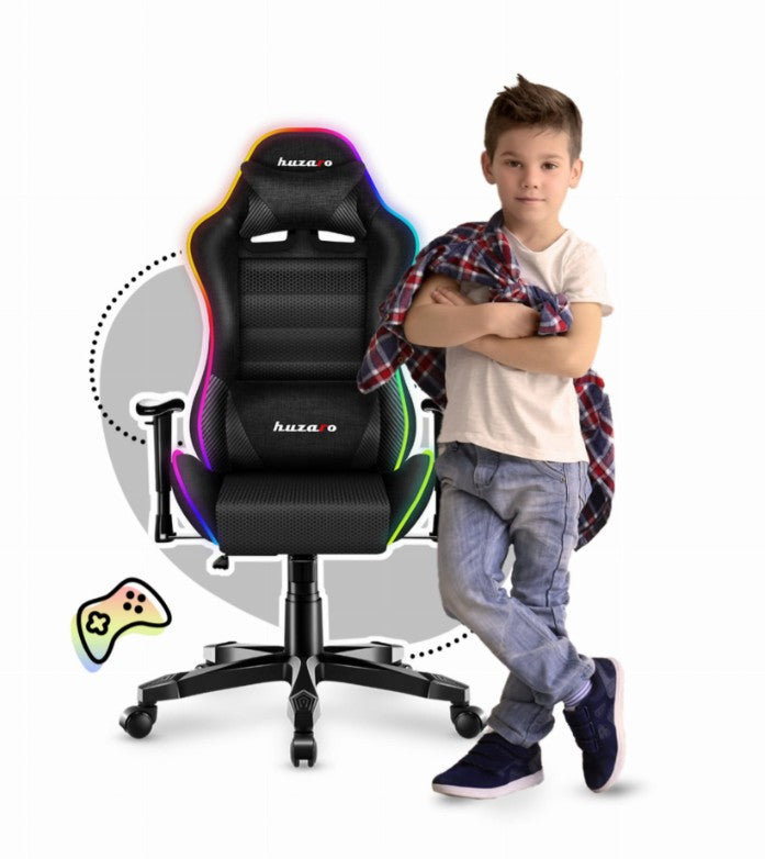 Huzaro - Ranger 6.0 RGB Mesh - Gamestoel voor kinderen (alleen online beschikbaar)