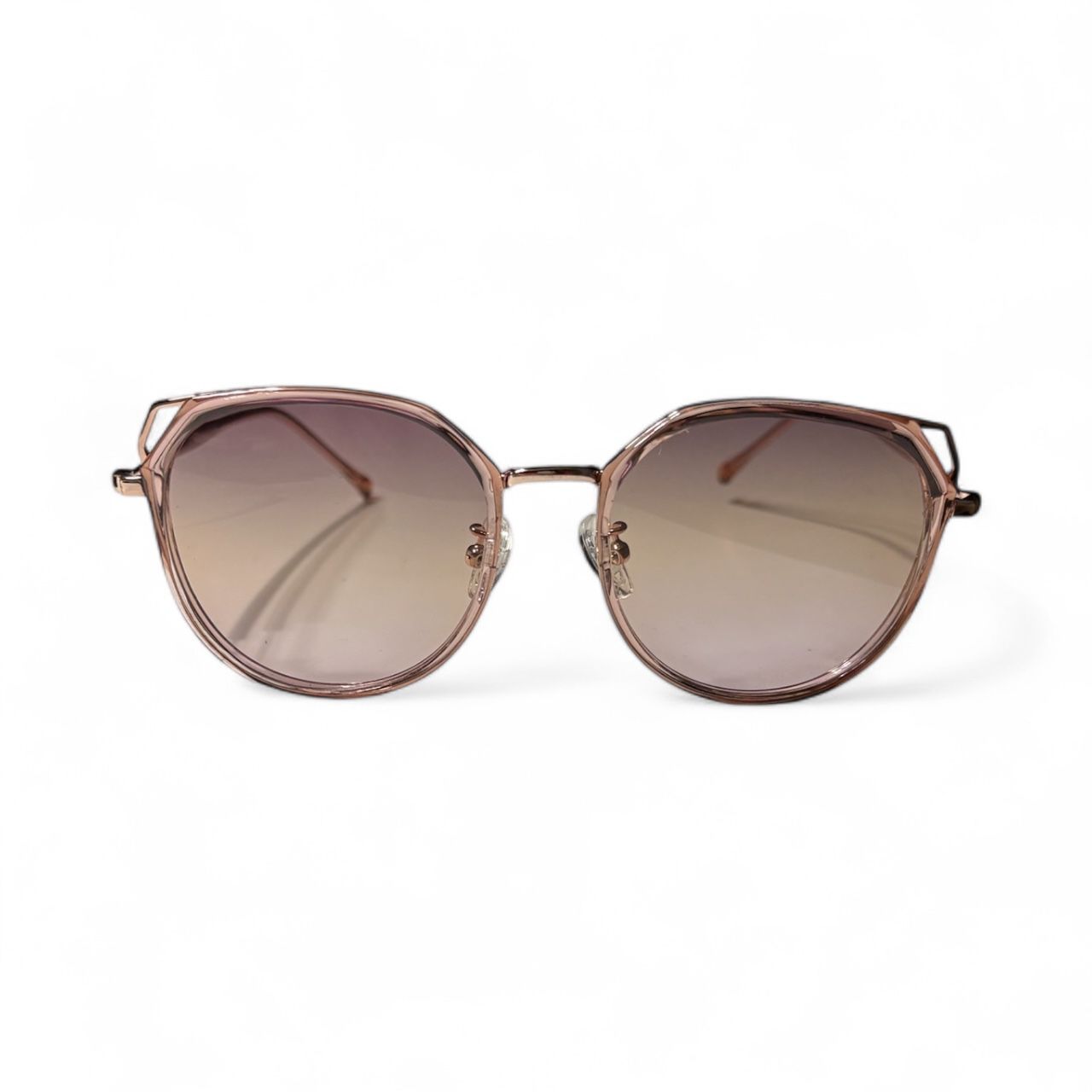 Zonnebril-Enzo Colini-Dames-Roségoud-Etui en doekje GRATIS