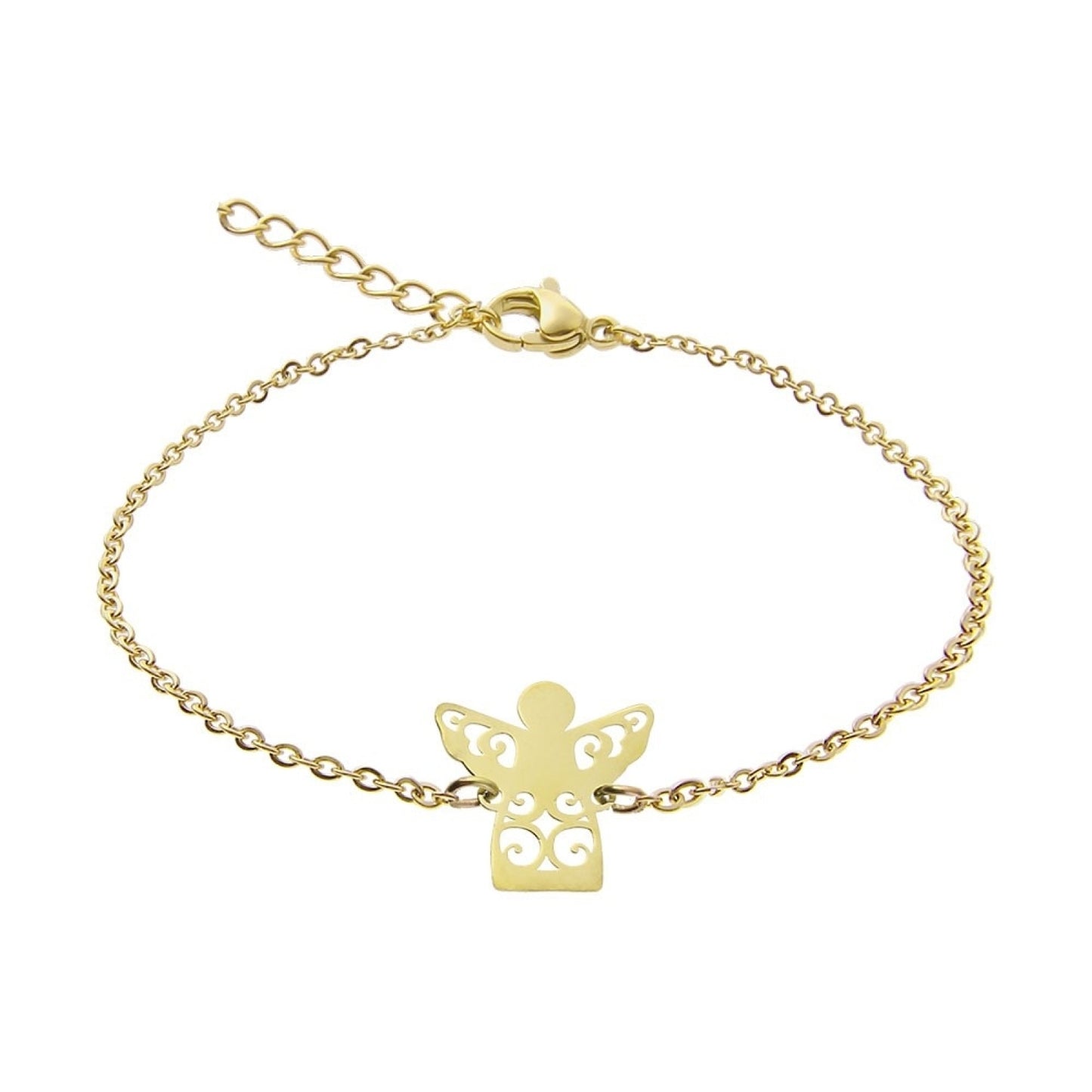 Crystals by HCA-Classic-Armband-Verguld-Beschermengel