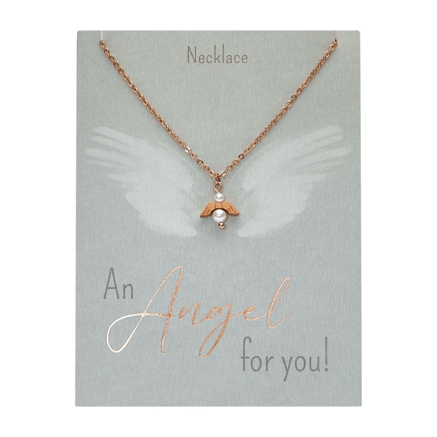Crystals by HCA-Ketting-An angel for you-Roségoud