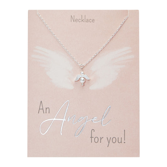 Crystals by HCA-Ketting-An angel for you-Verzilverd