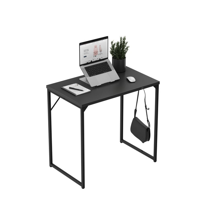 Mark Adler Leader 1.3 Bureau – Zwart – 80x50 cm – Industrieel – Met Haak – Compact Werken of Studeren (alleen online verkrijgbaar)