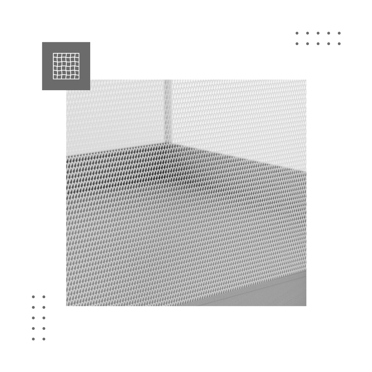 Tulano - Cozy 20 - babybox - box - grondbox - 130x130x65cm