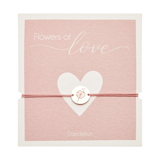 Crystals by HCA-Armband-Flowers of Love-Roségoud-Paardenbloem