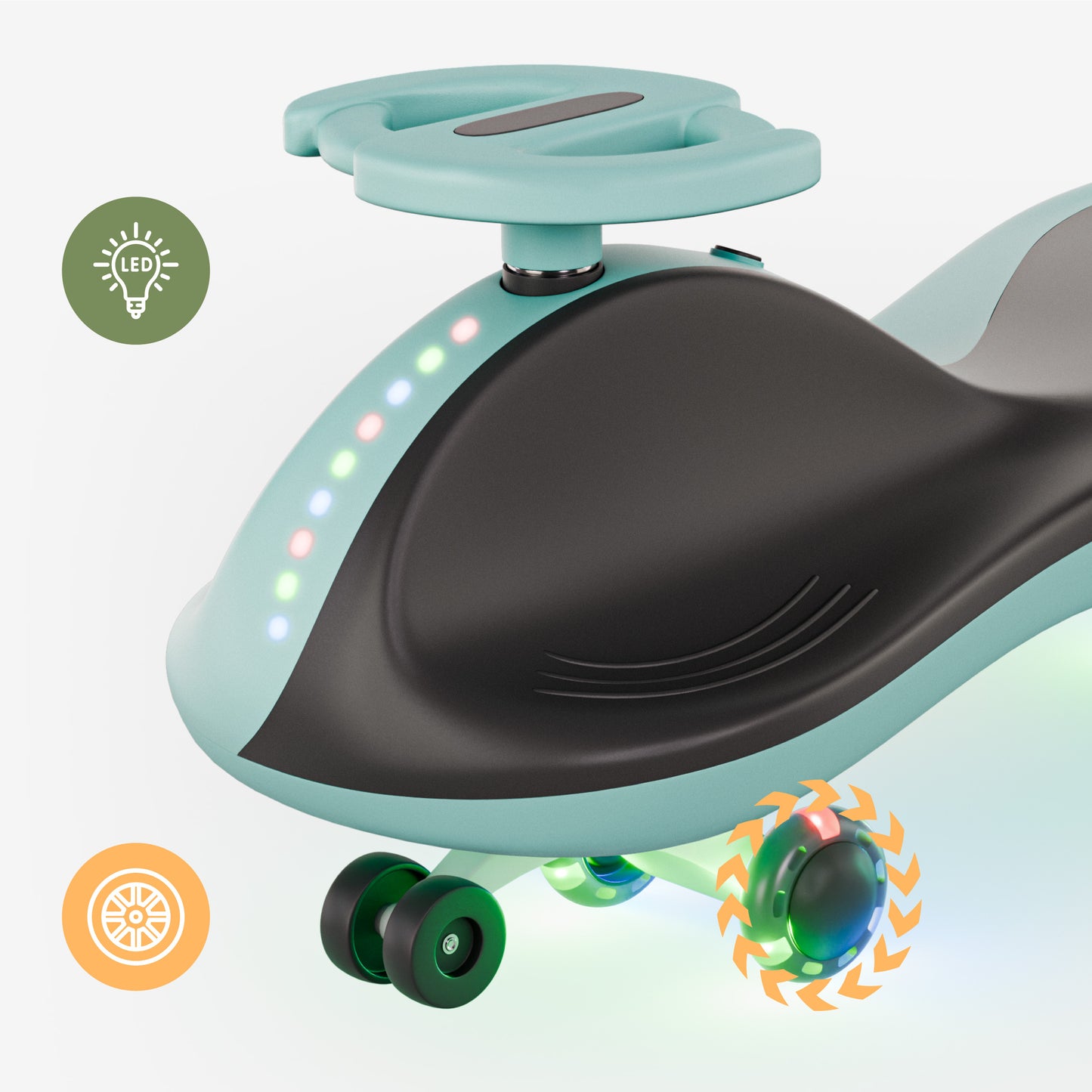 Tulano Focus 45 Ride-On Gravity Rider - Up to 100 kg - Gray