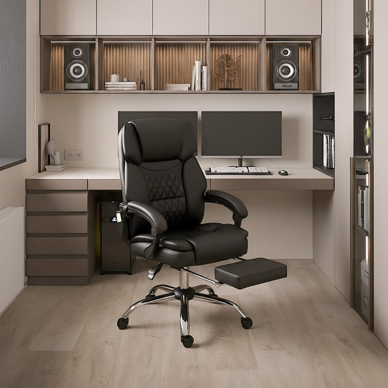 Mark Adler - Boss 6.0 Black - Bureaustoel met massage (alleen online beschikbaar)