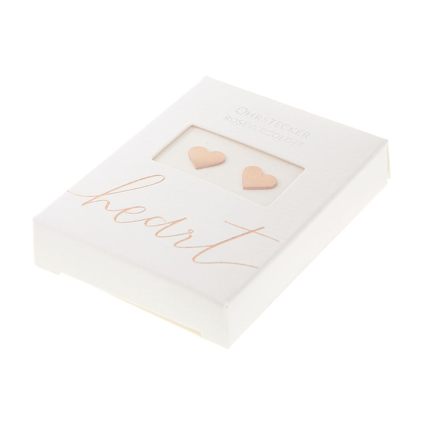 Crystals by HCA-Classic-Oorbellen-Roségoud-Hart