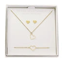 Crystals by HCA-Geschenkset-Verguld- Hart