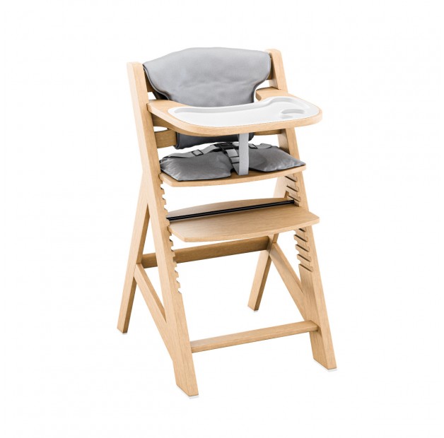 Tulano - Morsel 40 - kinderstoel - meegroeistoel - hout- naturel - 4 in 1