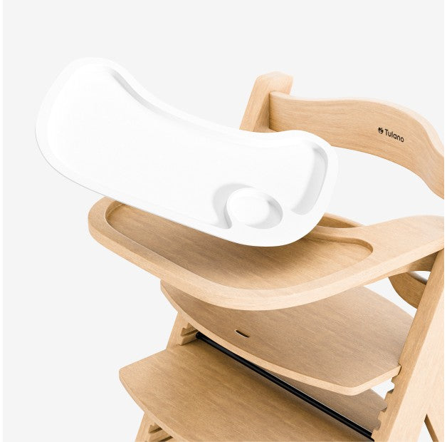 Tulano - Morsel 40 - kinderstoel - meegroeistoel - hout- naturel - 4 in 1