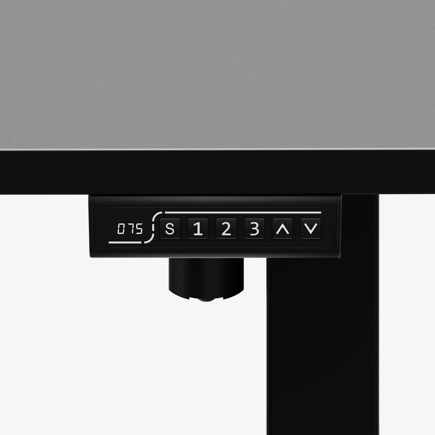 Mark Adler-Bureau-Leader 7.3-140x70 cm-Elektrisch verstelbaar-Zwart