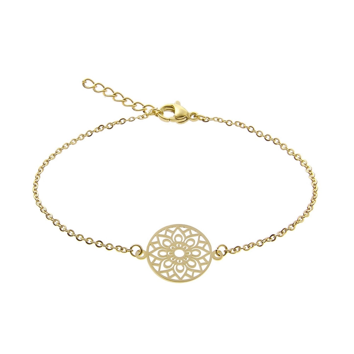 Crystals by HCA-Classic-Armband - Verguld - Mandala Of Luck