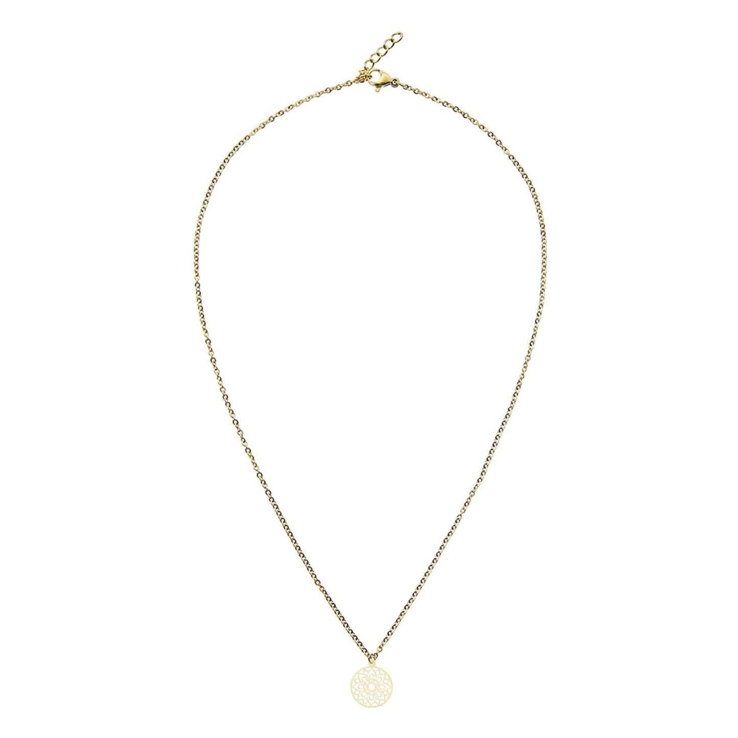 Crystals by HCA-Classic-Ketting-Verguld-Mandala of luck