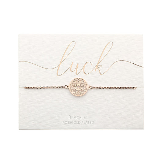 Kryształy HCA Klasyczny naszyjnik pozłacany Kwiat Życia