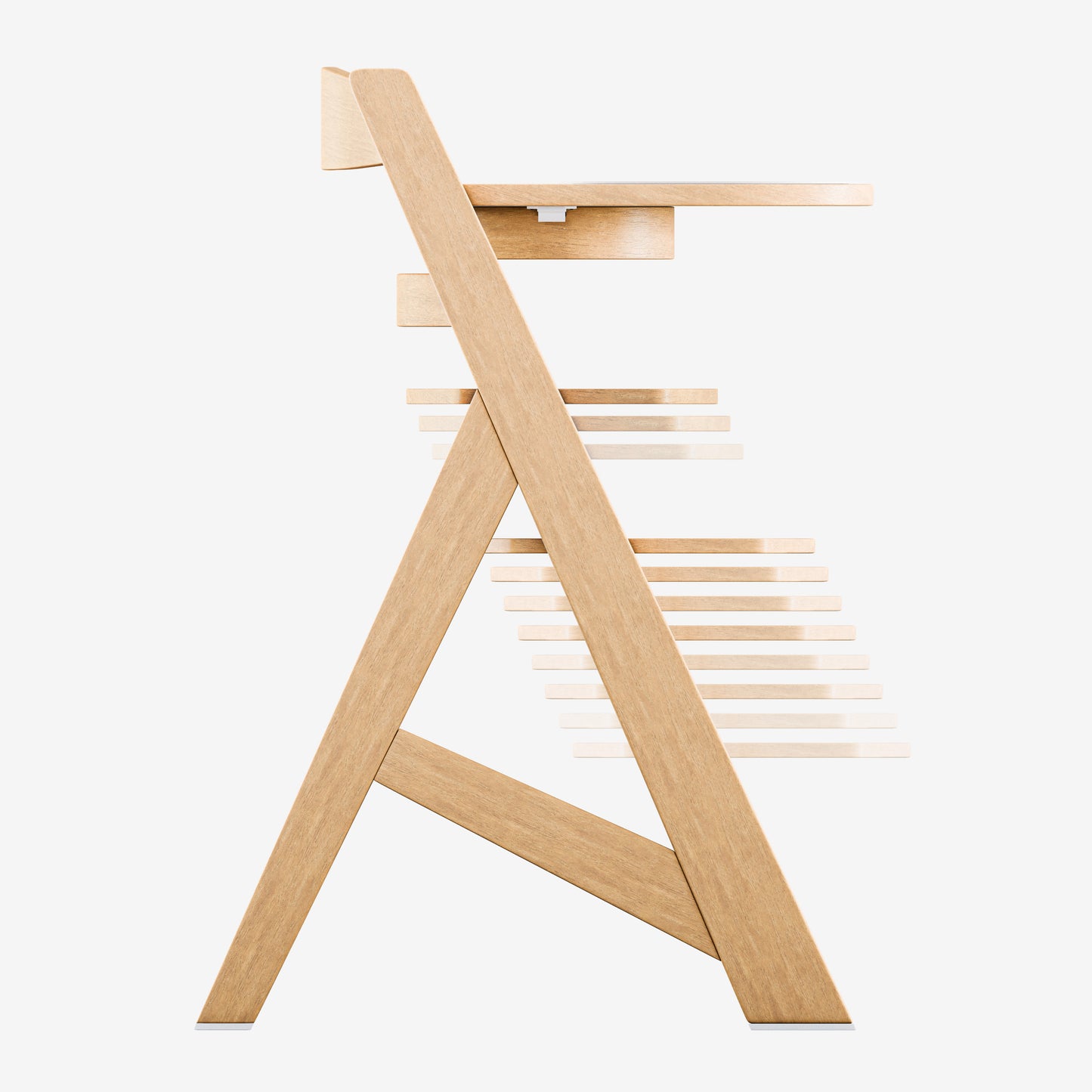 Tulano - Morsel 40 - kinderstoel - meegroeistoel - hout- naturel - 4 in 1