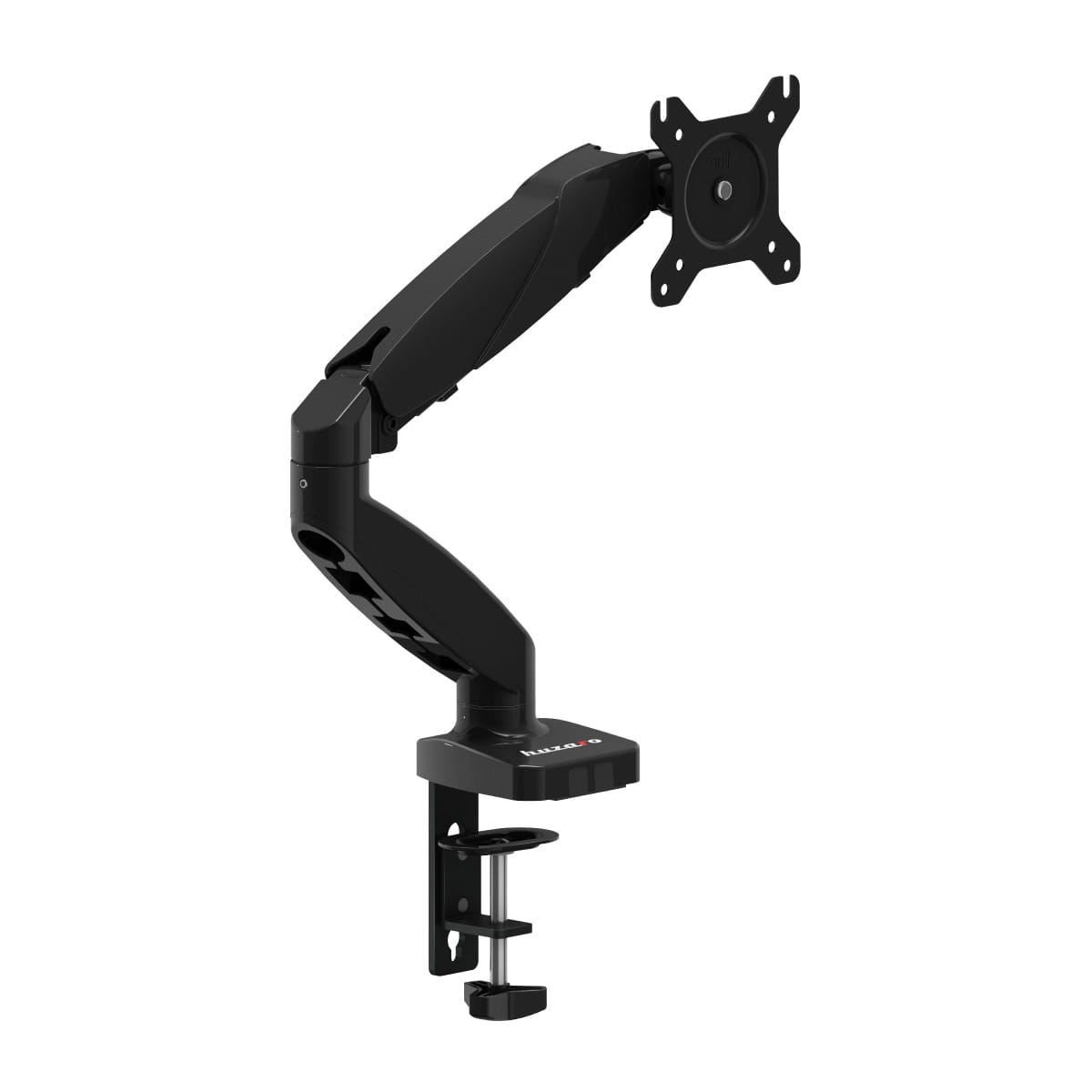 Huzaro Motion 1.2 Monitor Arm – For Screens from 15" to 27" – Gas Spring – VESA 75x75 &amp; 100x100 – Load Capacity up to 7 kg (only available online)