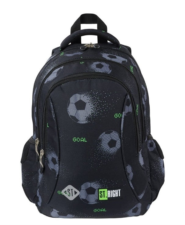 St.Right-rugzak-schooltas-15"-voetbal-39x27x17cm-20 liter-Pixel