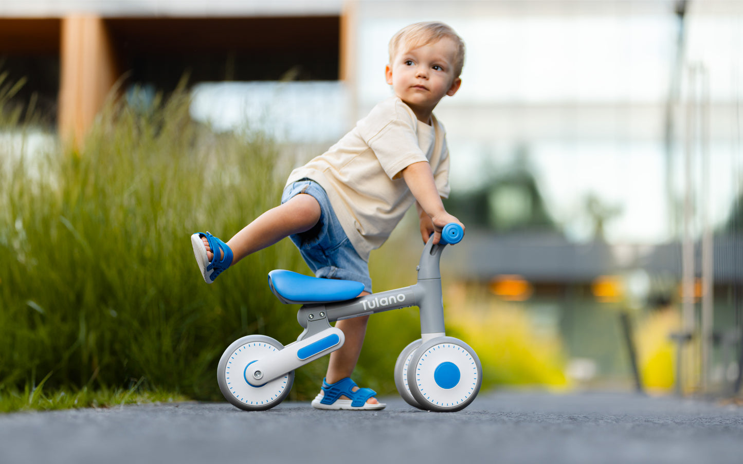 Tulano - loopfiets - Scout 20 - blauw